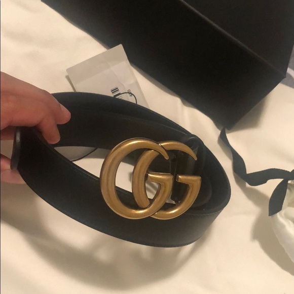 Men’s Gucci double G belt - Picture 3 of 4